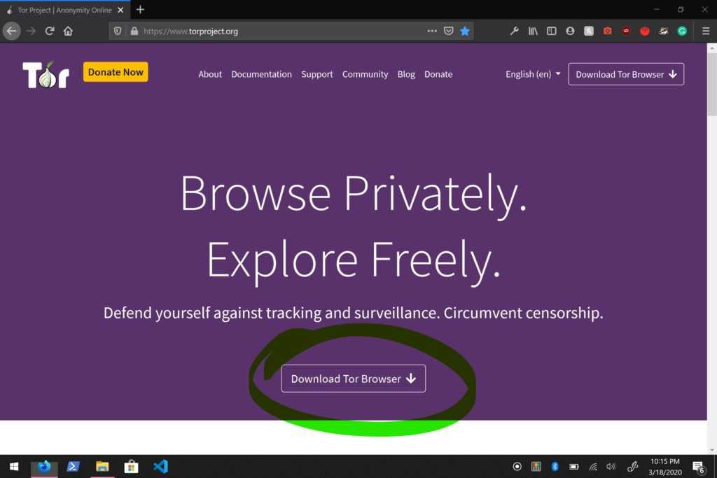 Proxy Windows 10 through a tor service - Featured image